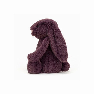 Jellycat Bashful Plum Bunnies USA | 07362IEUY